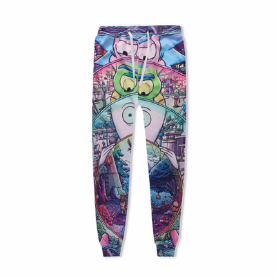 comprare Pantaloni da ginnastica a sublimazione anti-statica ODM Tipo di cintura media Logo stampato sulla gamba online manufacture