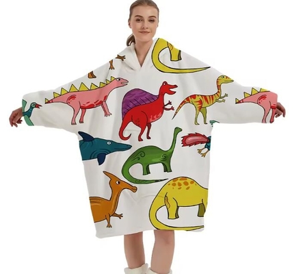 comprare Coperte invernali con cappuccio di grandi dimensioni con maniche campione di velluto disponibile online manufacture