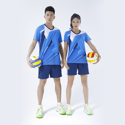 comprare Uniforme di pallavolo su misura Abbigliamento fitness Sport Ufficiali di squadra maschile e femminile Uniforme stampate Abbigliamento da allenamento traspirante online manufacture