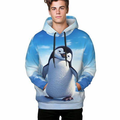 comprare Unisex 3D Stampato Maglietta con cappuccio Pullover casual con cappotto con grandi tasche online manufacture