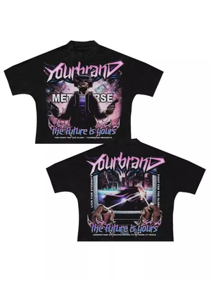comprare Dtg T Shirt Streetwear Personalizzazione Grafica Oversize Stampa Digitale T Shirt online manufacture