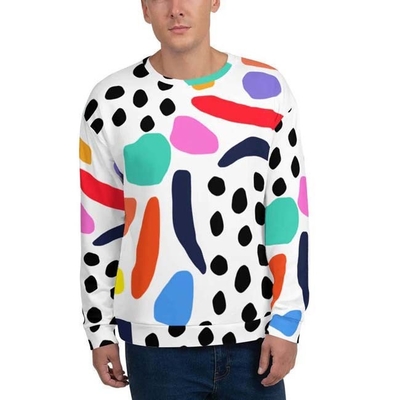 Maglietta a coltello crewneck su misura respirabile