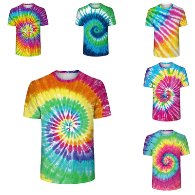 Fabbrica OEM Tutto su T-shirt stampata su misura colorata sublimazione