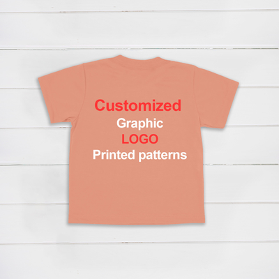 Personalizzazione T-shirt stampate con collo rotondo in sublimazione