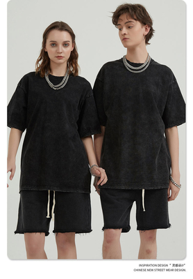 T-shirt grafica su misura T-shirt da uomo T-shirt da stampa a schermo di seta Peso pesante