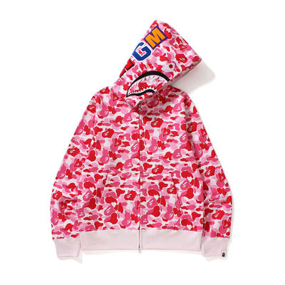 Camuffamento Baccano Scimmia Completamente Sublimato Cappuccio Uomini Donna Pullover Oversize