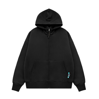 Unisex Custom 350gm Sublimazione Cappuccino in bianco Puff Stampa Zip Up Cappuccino