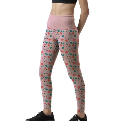 Slim Fit Leggings sublimati su misura Pantaloni da yoga Abbigliamento sportivo Lunghezza della caviglia