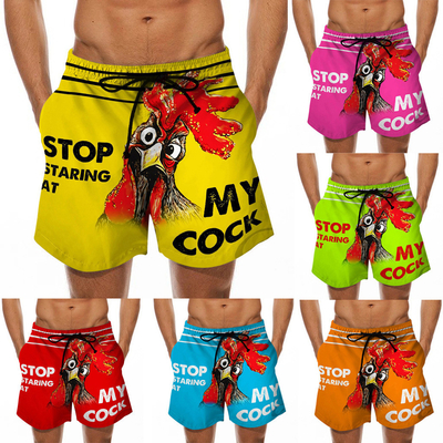 Vacanze estive vacanze uomini pantaloncini da bagno anti-restringimento