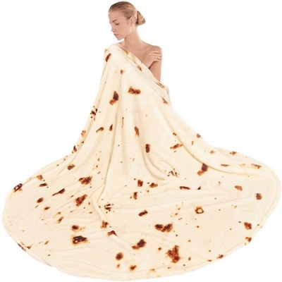 60 x 80 pollici tortilla burrito copertura con cappuccio indossabile