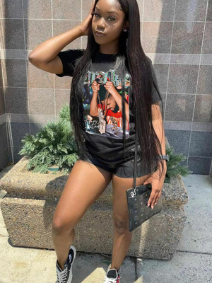 Anti Pilling Baggy Grafica T-shirt Oversized T-shirt Stampa su richiesta OEM