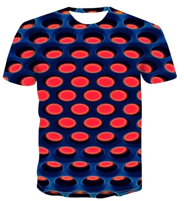 Unisex Custom Sublimated Dri Fit T-Shirt Plus Size Grafica T-Shirt traspirante