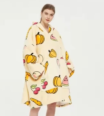 Coperte con cappuccio di dimensioni superiori per donne con pelliccia Ultra Disponibile OEM / ODM