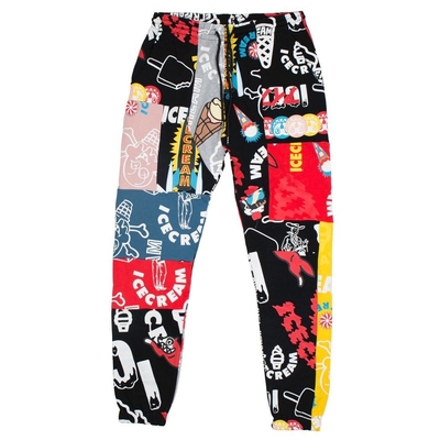 Pantaloni da ginnastica sublimati personalizzati Pantaloni muscolari maschili Stretch Pantaloni da ginnastica in cotone Pantaloni da ginnastica maschili Pantaloni da ginnastica