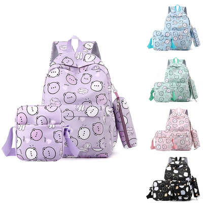 Zaino fresco Zaino versatile Zaino liceo orso Cartone animato Zaino di grande capacità Zaino scolastico