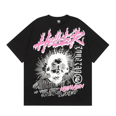 T-shirt di grandi dimensioni Unisex Graffiti Maglietta Stampa T-shirt casual Streetwear Vintage Summer Tops T-shirt